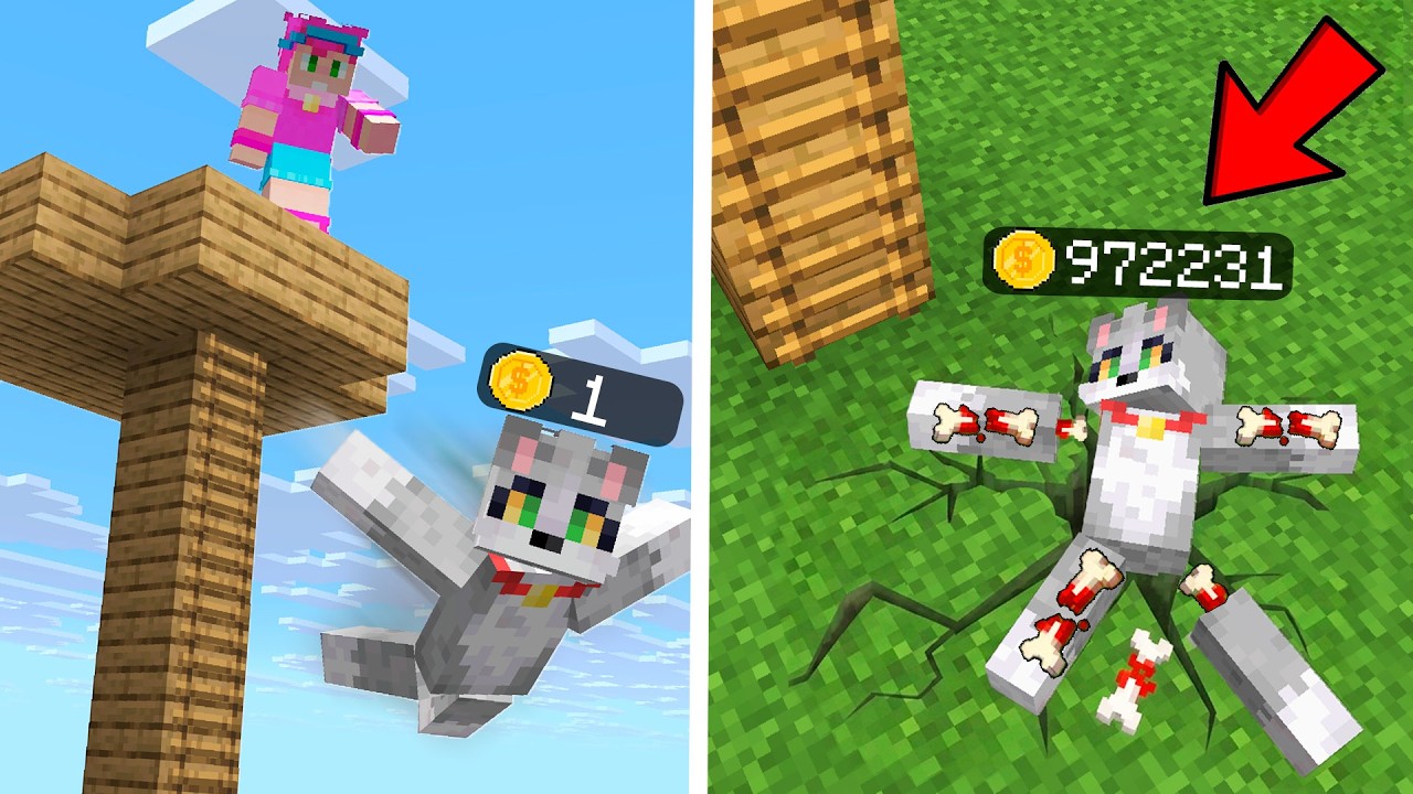 Minecraft Pero Romper Huesos Te Da Dinero