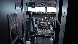 MSFS2020 FDS 737-800 Fully enclosed Home Cockpit Simulator Tour