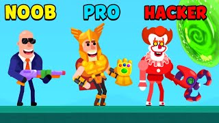 NOOB vs PRO vs HACKER - Hitmasters screenshot 1