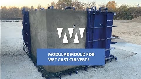 MODULAR MOULD FOR WET CAST CULVERTS