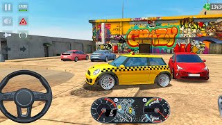 Mini Taxi Car Simulator EVO – Offline Taxi Game Test 2026 | Android Gameplay
