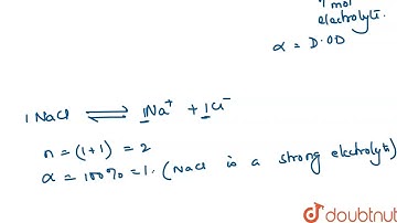0.1 M NaCl and 0.1 M CH_(3)COOH are kept in separate containers. If their osmotic pressures are ...