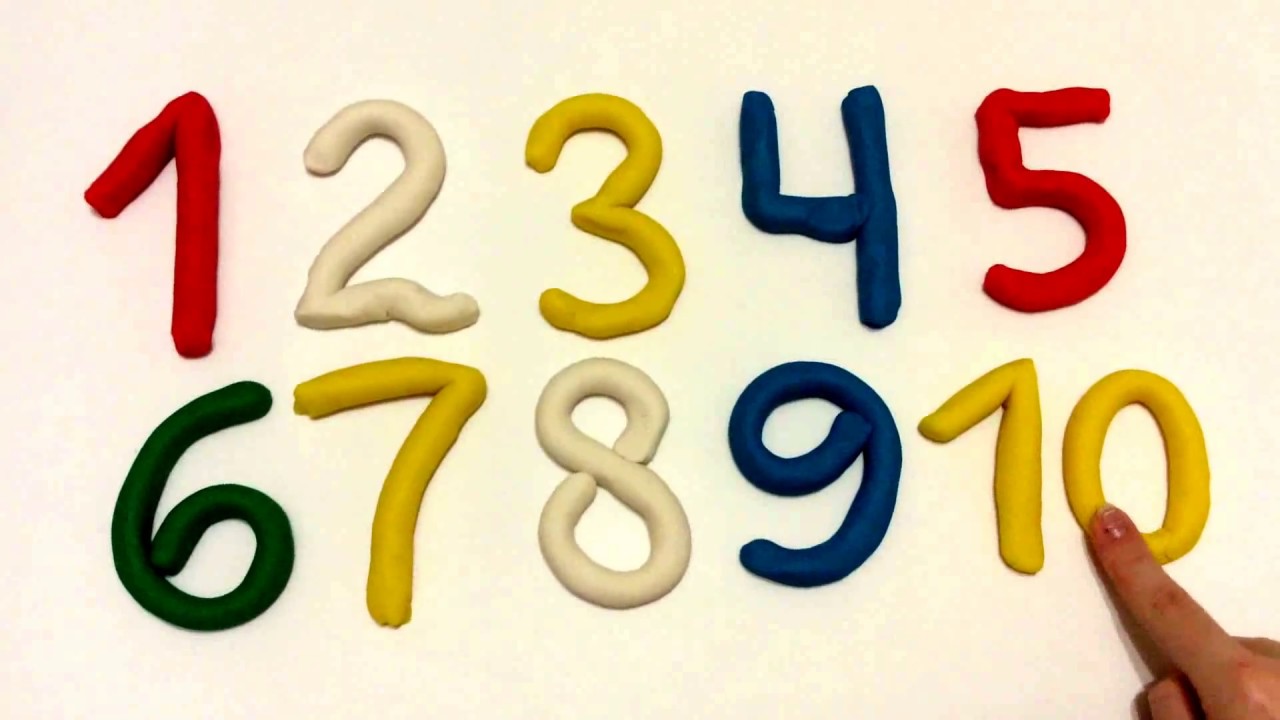 Цифры из пластилина 1 класс презентация по технологии