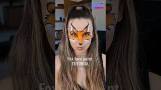 🦊 The Best Fox Face Paint Step-by-Step Tutorial