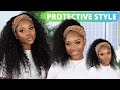 THE MOST CONVENIENT PROTECTIVE STYLE EVER! | 5 WAYS TO STYLE A HEADBAND WIG | LUVME HAIR