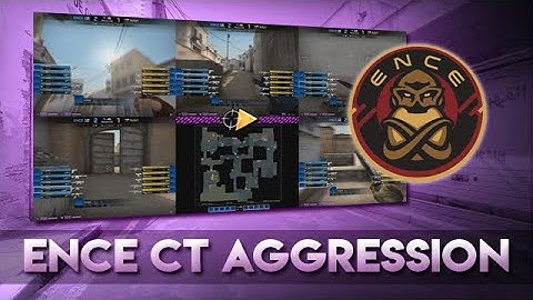 Dust II • CT Agression by ENCE • 5 Player POV