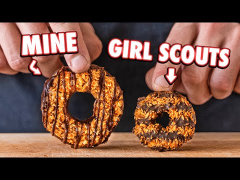 Making Girl Scout Cookies At Home: Samoas | But Better