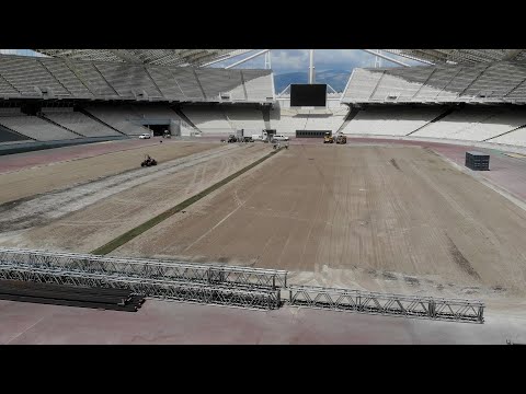 Μετατρέπει σε… χαλί το ΟΑΚΑ ο Παναθηναϊκός (video)