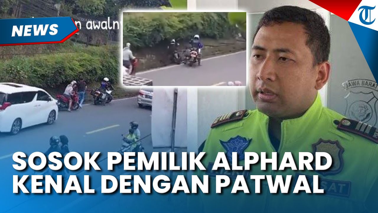 PANTAS DIKAWAL! Ternyata Sosok Pemilik Alphard Punya Hubungan Dengan Patwal di Bogor