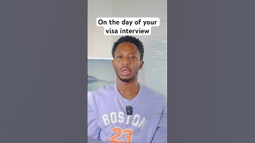 Do this on the day of your F-1 visa interview #f1visainterview #f1visa #shorts
