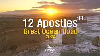 12 Apostles 2024  Part 1 Natural Wonder at Sunrise  Great Ocean Road 4K