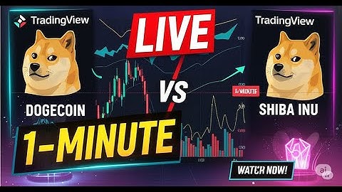 📈 Dogecoin vs. Shiba Inu  - Live Price Chart 🚀#AltcoinsLive #Bitcoin