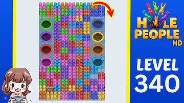 Hole People Level 340 Solution Walkthrough