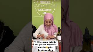 Aslında Yazmasanızda Hepimiz Israfı Sevmeyip Çantamıza Atıyoruz Bunu Biliyorum