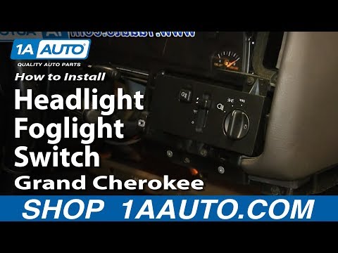 How to Replace Headlight Switch 94-98 Jeep Grand Cherokee