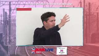 In conversation with the Rail Minister Huw Merriman In conversation with the Rail Minister Huw Merriman