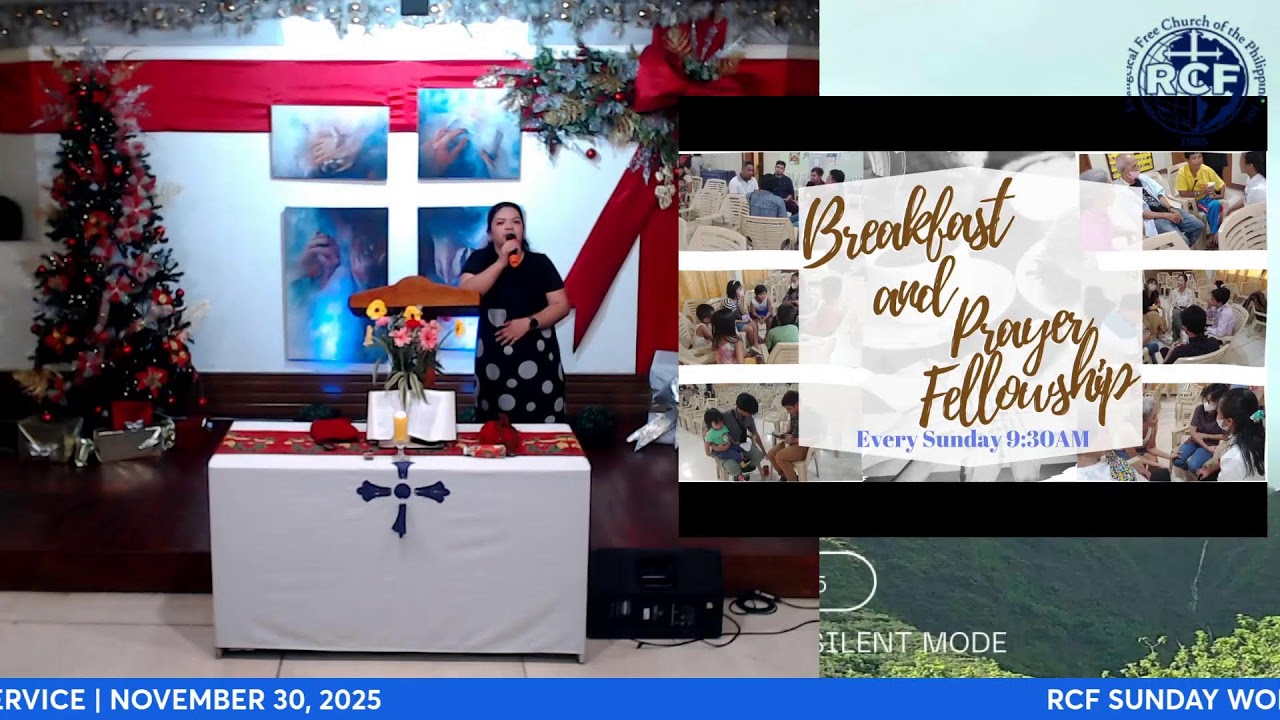 RCF SUNDAY WORSHIP SERVICE I Nov. 30, 2025