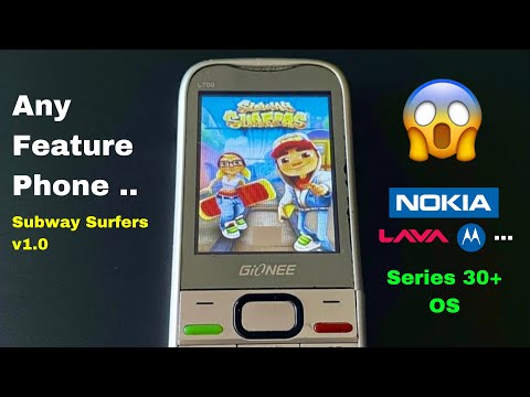 Play Subway Surfers On Any Feature Phone | Series 30 😱