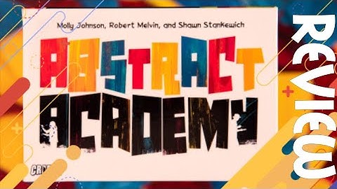 Abstract Academy Card Game Review (Crafty Games 2022) + How To Play