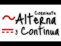 ¿Qué es Corriente Alterna y Continua?