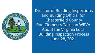 WRVA Building Inspections Interview