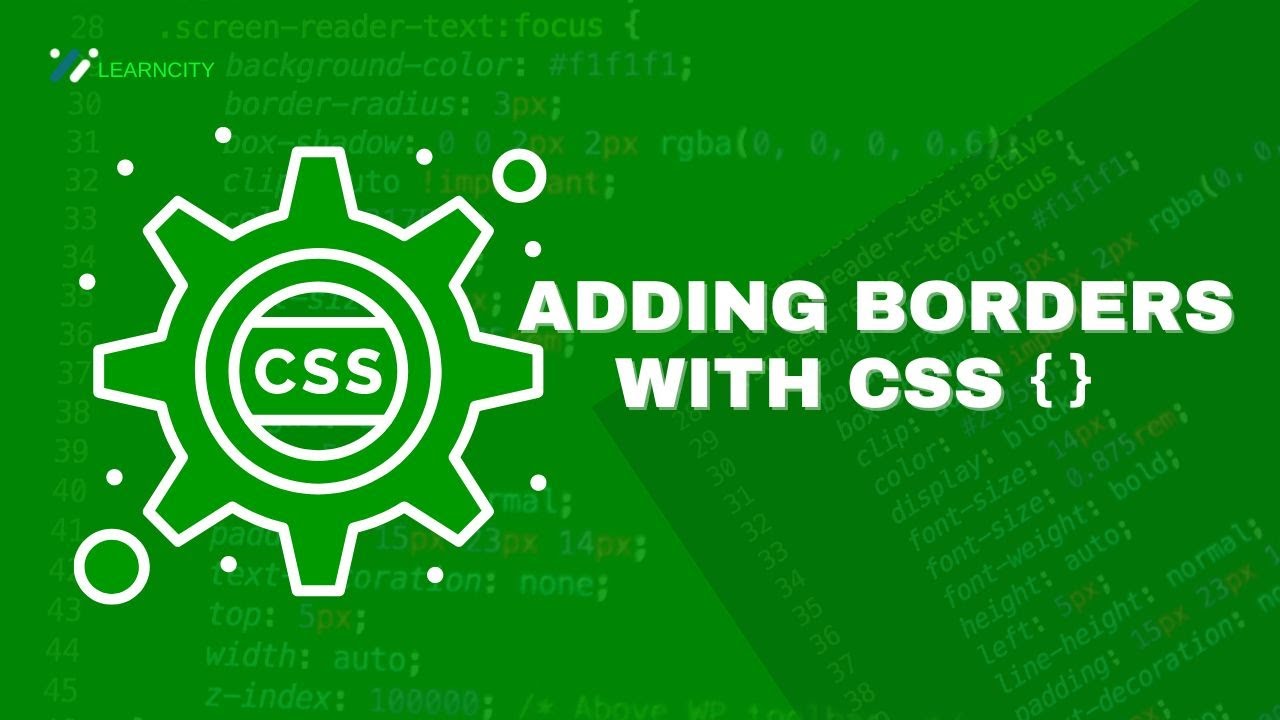 Adding Borders and Colors to Web Page {Practical} - YouTube