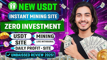 USDT Earning Site 2025 | Crypto Earning Platform | Usdt Passive Income | New Usdt Shopping Mall Site