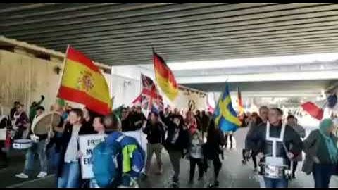 Demo Crailsheim 12.03.22 FREIHEIT Kann man sich NICHT Erimpfen Jedoch erkämpfen!!! #DemoCrailsheim