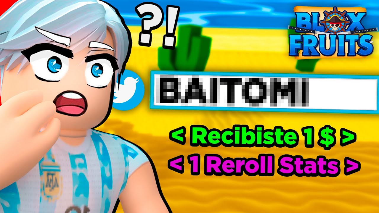 ✅️ ¡Éste CODIGO SECRETO te da *FRUTAS GRATIS* en Blox Fruits! 😱 