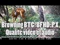 Browning trail camera btc 8 fpx  qualit vido et audio