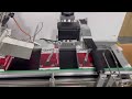 Desktop fully automatic flat corner labeling machine