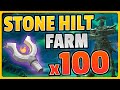 All 100 stone hilt items    speedrun route  genshin impact