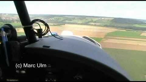 Ikarus C42 - Flight on copilot seat - Part 2