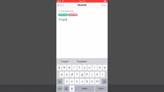 ClockIt - Corrections requests using iPhone and Android