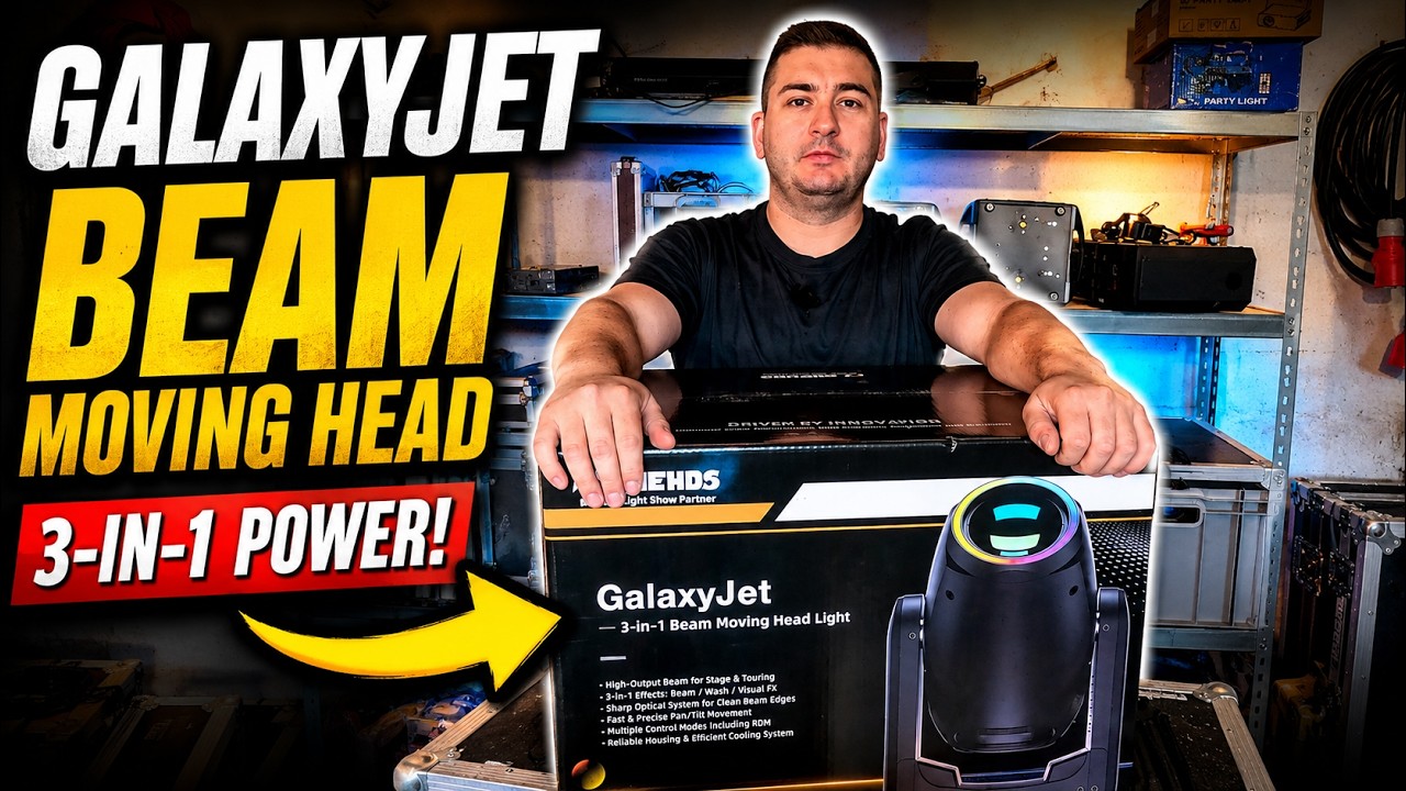 SHEHDS Galaxyjet 200W/300W 3in1 Moving Head for Concert Stage