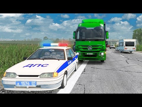 Видео: ДОЕ*АЛСЯ К ДПС - EURO TRUCK SIMULATOR 2