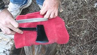 Hatchet Restoration Part 4 Sharpening