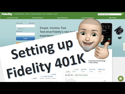 How to set up your Fidelity 401k full step by step