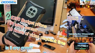 DOOGEE S86 Pro Rugged Smartphone 8GB 128GB 8500mAh review by Benson Chik 19 hours video playback