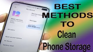 HOW TO Clean your Smart phone Storage // How to empty Phone Storage without Deleting important file