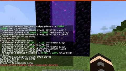 Locatebiome 1.14.4 & 1.15.2 Forge Mod Overview