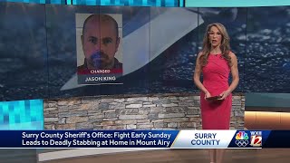Surry County Man Charged With Murder After Altercation Leads To Stabbing