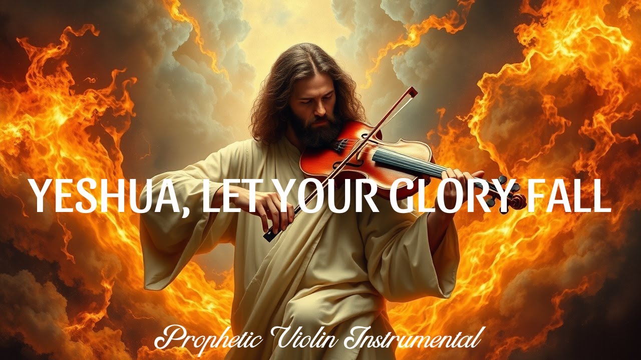 Prophetic Violin Instrumental | YESHUA, LET YOUR GLORY FALL | Soaking ...