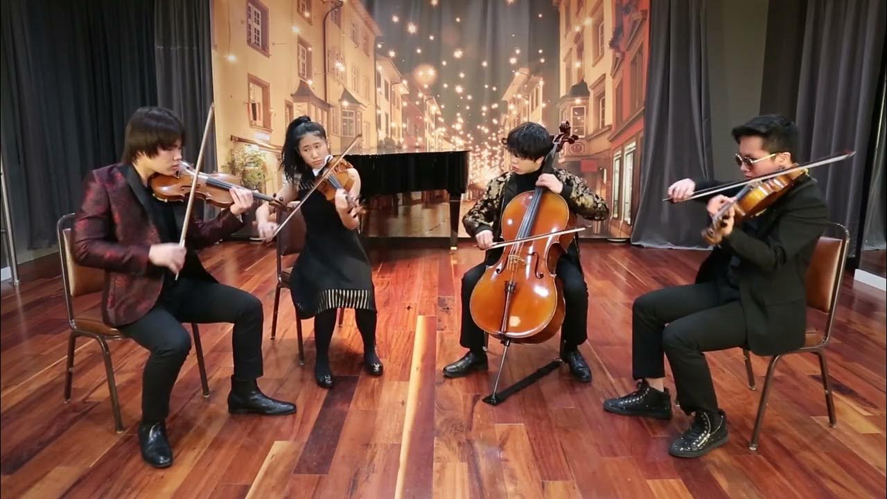 Joyous String Quartet plays Mendelssohn's String Quartet in F Minor
