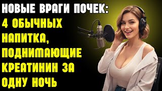 Новые враги почек: 4 обычных напитка, поднимающие креатинин за одну ночь | Здоровье пожилых
