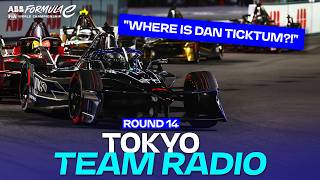 Rain, Penalties & A Last-Lap Win | Best Of Team Radio | 2026 TDK Tokyo E-Prix Round 14