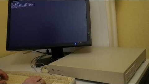 Sun SPARCstation 2,  40 MHz, 16 MB RAM booting Linux in 2018?