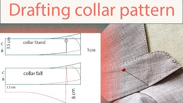 How to Draft a Shirt Collar Pattern in Just 3 Minutes!