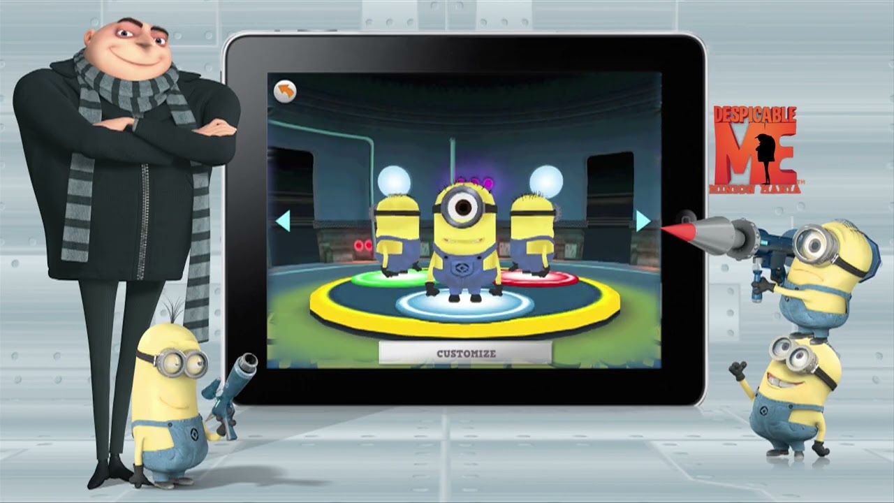 Despicable Me: Minion Mania Game Ad HD