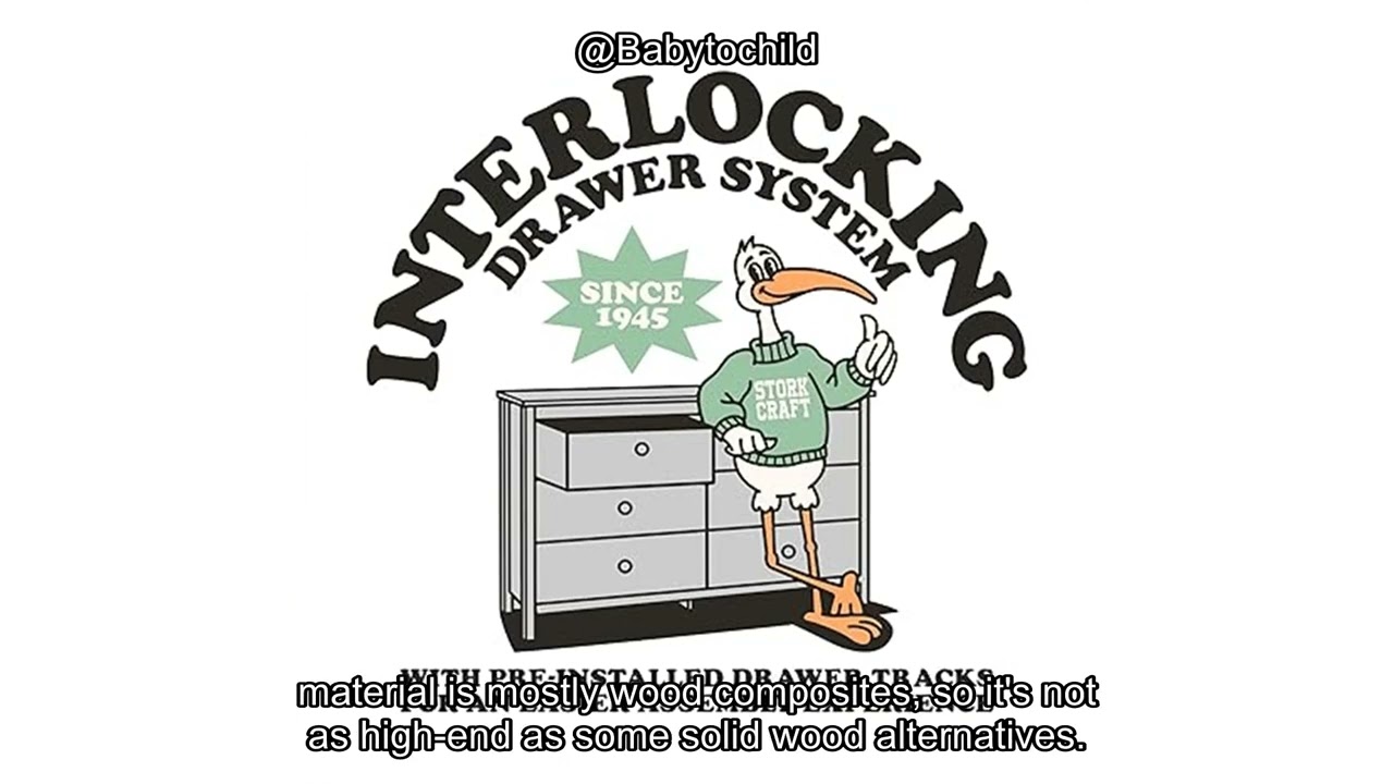 Is the Storkcraft 6 Drawer Dresser Safe & Stylish for Your Nursery? Review.